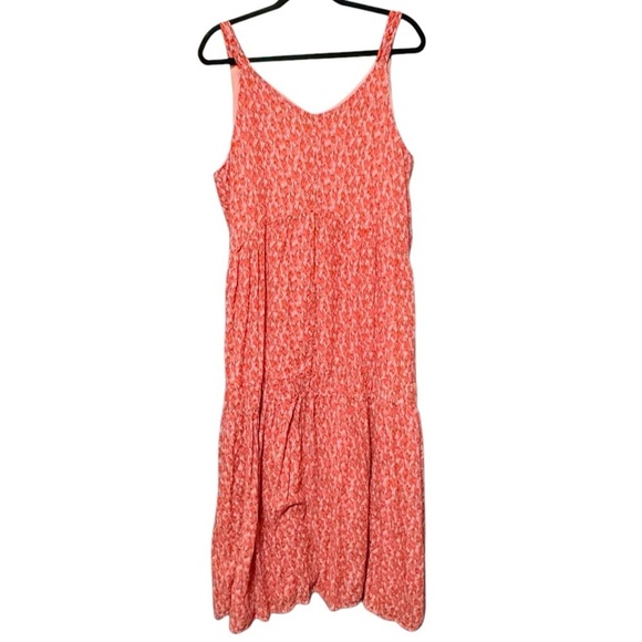 JOIE Bondi Limited Edition Geometric Abstract Animal Printed Tiered Maxi Dress - Picture 7 of 10